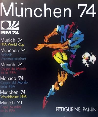 lbum de figurinhas oficial da Copa do Mundo de 1974