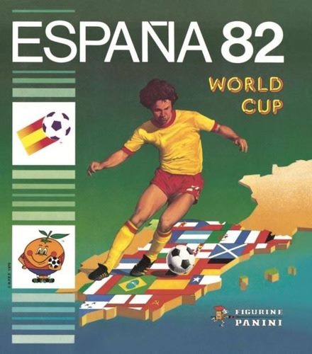 lbum de figurinhas oficial da Copa do Mundo de 1982