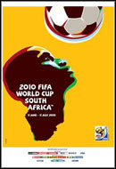 Pôster da Copa do Mundo de 2010 na África do Sul