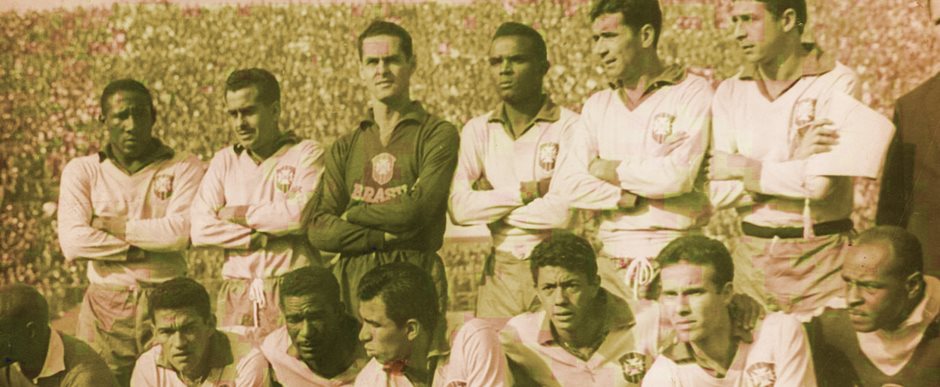 Seleo Brasileira, campe da Copa do Mundo de Futebol de 1962 no Chile - Foto: Arquivo Nacional