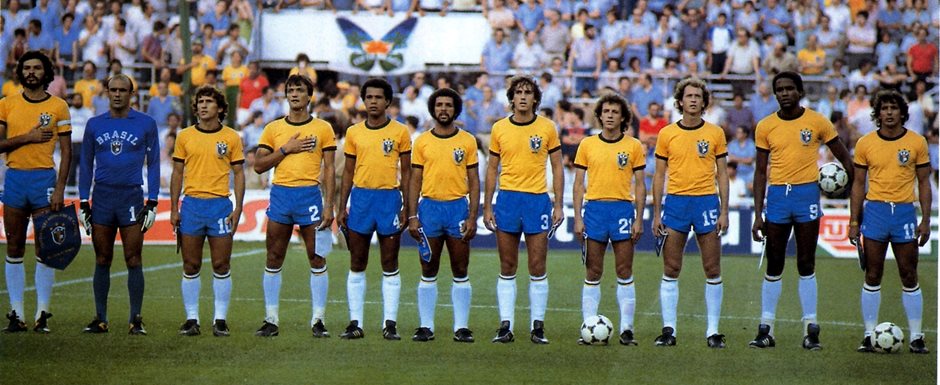 Seleo Brasileira na Copa do Mundo de Futebol de 1982 na Espanha - Foto: oyosan