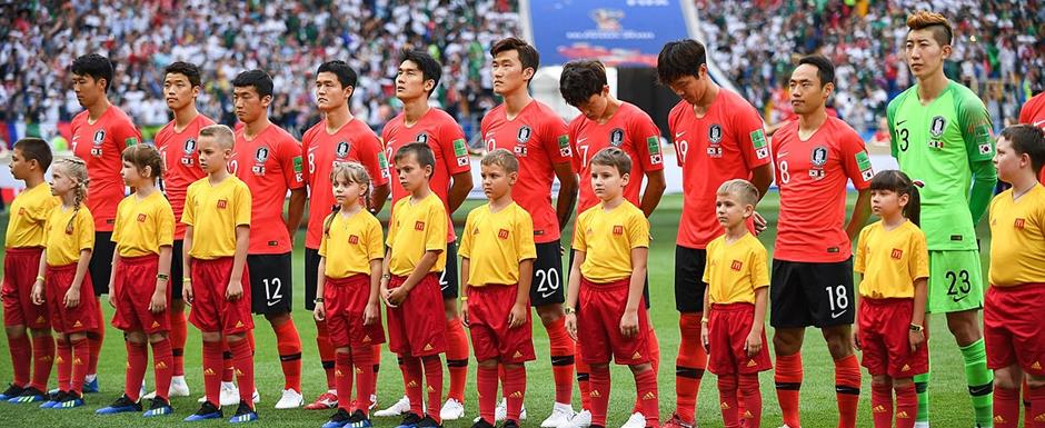 Seleo da Coreia do Sul na Copa do Mundo de Futebol de 2018 na Rssia - Foto: Svetlana Beketova