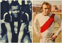 Alberto Spencer, maior artilheiro da Copa Libertadores da Amrica com 54 gols e Daniel Onega, maior artilheiro de uma nica edio da Copa Libertadores da Amrica com 17 gols pelo River Plate em 1966