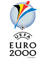 Logomarca da Eurocopa de 2000 realizada na Blgica e Pases Baixos