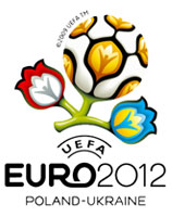 Logomarca da Eurocopa de 2012 realizada na Polnia e Ucrnia