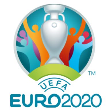 Logomarca da Eurocopa de 2020 realizada em vrios pases