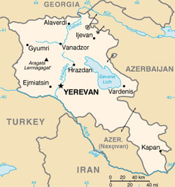 Mapa da Armnia