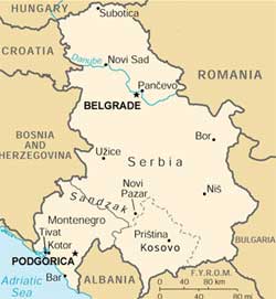 Mapa da Iugosl�via