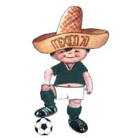 Juanito, a mascote da Copa do Mundo de 1970 no Mxico