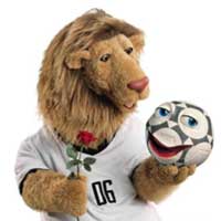 Goleo VI e Pille - Mascote da Copa do Mundo de 2006 na Alemanha - 18 Copa do Mundo FIFA