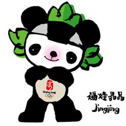 Jingjing - Mascote dos Jogos Olímpicos de Verão - Pequim 2008