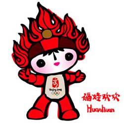 Huanhuan - Mascote dos Jogos Olímpicos de Verão - Pequim 2008