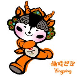 Yingying - Mascote dos Jogos Olímpicos de Verão - Pequim 2008