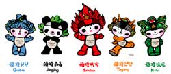 Mascotes Pequim 2008