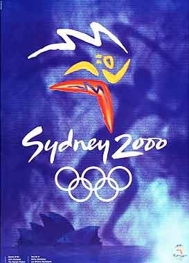 Pôster dos Jogos Olímpicos de Verão - Sydney 2000