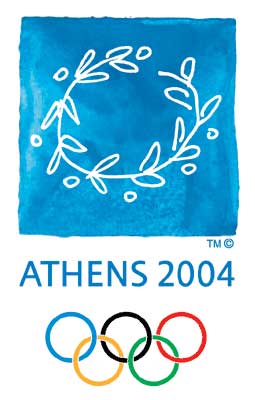 Pôster dos Jogos Olímpicos de Verão - Atenas 2004