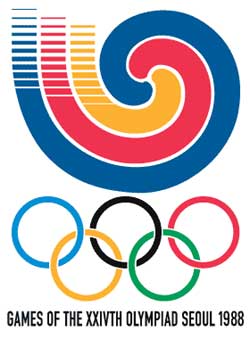 Emblem - Seoul 1988 - Games of the XXIV Olympiad - Summer Olympic Games