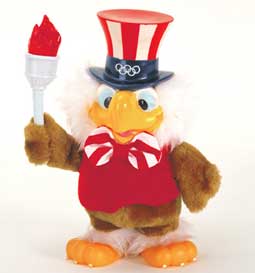Mascot of the 1984 Summer Olympic Games in Los Angeles - USA - Eagle Sam