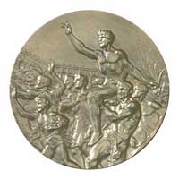 Medal reverse - Melbourne 1956 - Games of the XVI Olympiad - Summer Olympic Games