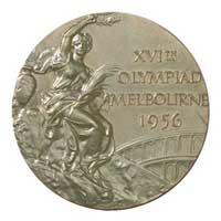 Medal obverse - Melbourne 1956 - Games of the XVI Olympiad - Summer Olympic Games