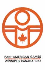 Pôster dos Jogos Pan-Americanos de Winnipeg - 1967