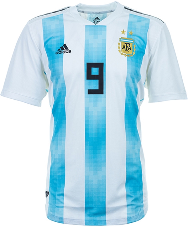 Uniforme 1 da Seleo da Argentina para a Copa do Mundo de 2018