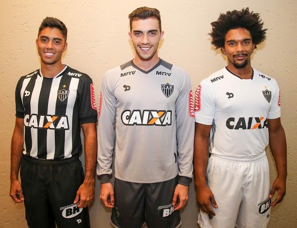 Uniformes 1 e 2 do Atltico Mineiro na Copa Libertadores da Amrica 2016