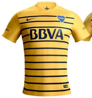 Uniforme 2 do Boca Juniors na Copa Libertadores da Amrica 2016