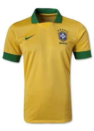Uniforme 1 da Seleo Brasileira para a Copa das Confederaes 2013