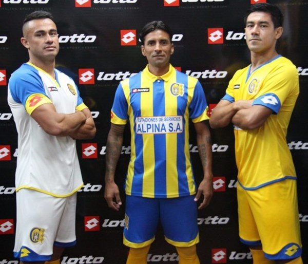 Uniformes 1, 2 e 3 do Deportivo Capiat na Copa Libertadores da Amrica 2016