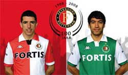 Uniformes do Feyenoord - Temporada 2008/2009