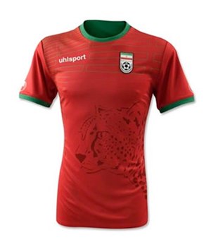 Uniforme 2 da Seleo do Ir para a Copa do Mundo de 2014