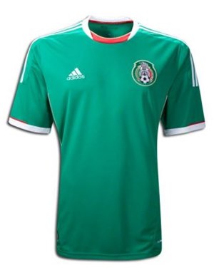 Uniforme 1 da Seleo do Mxico para a Copa das Confederaes 2013