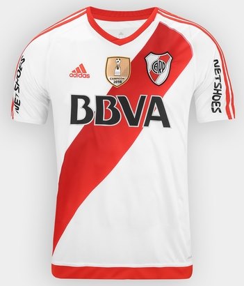 Uniforme 1 do River Plate na Copa Libertadores da Amrica 2017