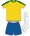 Uniforme 1 da seleo Brasileira