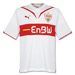 Uniforme 1 do VfB Stuttgart - Temporada 2009/2010