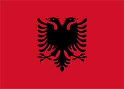 Bandeira da Albânia