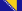 Bandeira da Bósnia e Herzegovina