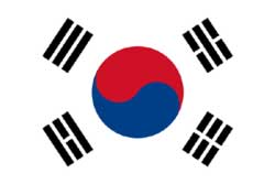 Bandeira da Coreia do Sul