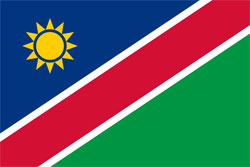 Bandeira da Nambia