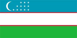 Bandeira do Uzbequisto