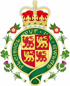 Brasão do País de Gales