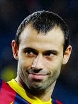 Foto de Javier Mascherano - Jogador da Argentina na Copa do Mundo de 2018 na Rssia