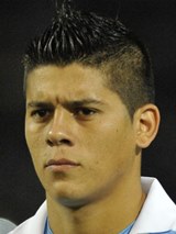 Foto de Marcos Rojo - Jogador da Argentina na Copa do Mundo de 2018 na Rússia
