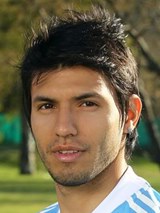 Foto de Sergio Agüero - Jogador da Argentina na Copa do Mundo de 2018 na Rússia