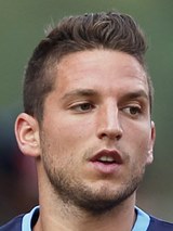 Foto de Dries Mertens - Jogador da Blgica na Copa do Mundo de 2018 na Rssia