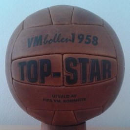 Top-Star - Bola Oficial da Copa do Mundo de 1958 na Suécia