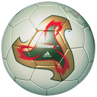 Adidas Fevernova - Bola Oficial da Copa do Mundo de 2002 na Coreia do Sul e Japão