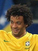 Foto de Marcelo - Jogador da Seleo Brasileira na Copa do Mundo de 2018 na Rssia