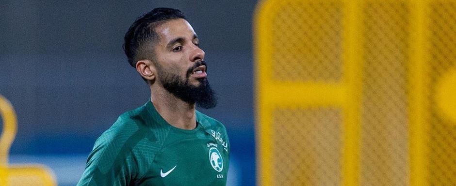 Saleh Al-Shehri - Jogador da Seleo da Arbia Saudita na Copa do Mundo de Futebol de 2022 no Catar (Qatar) - Foto: saleh_alshehri11/Instagram